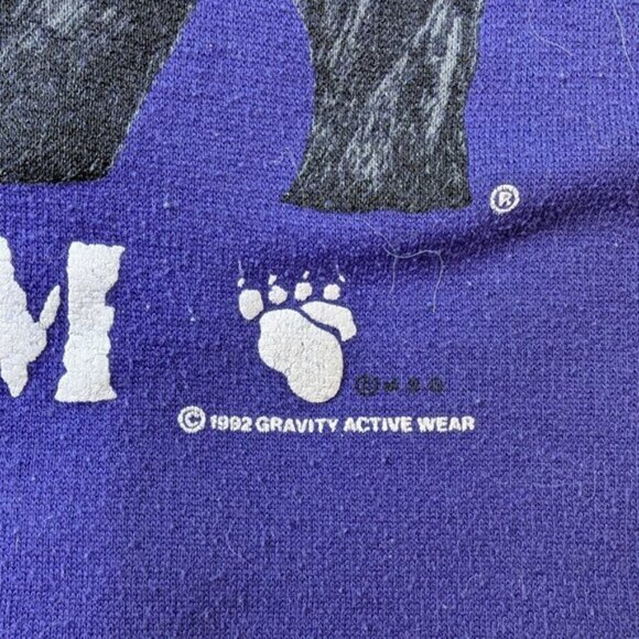 Vintage 1992 Muscle Beach Gym Cropped Sweater - Picture 3 of 7